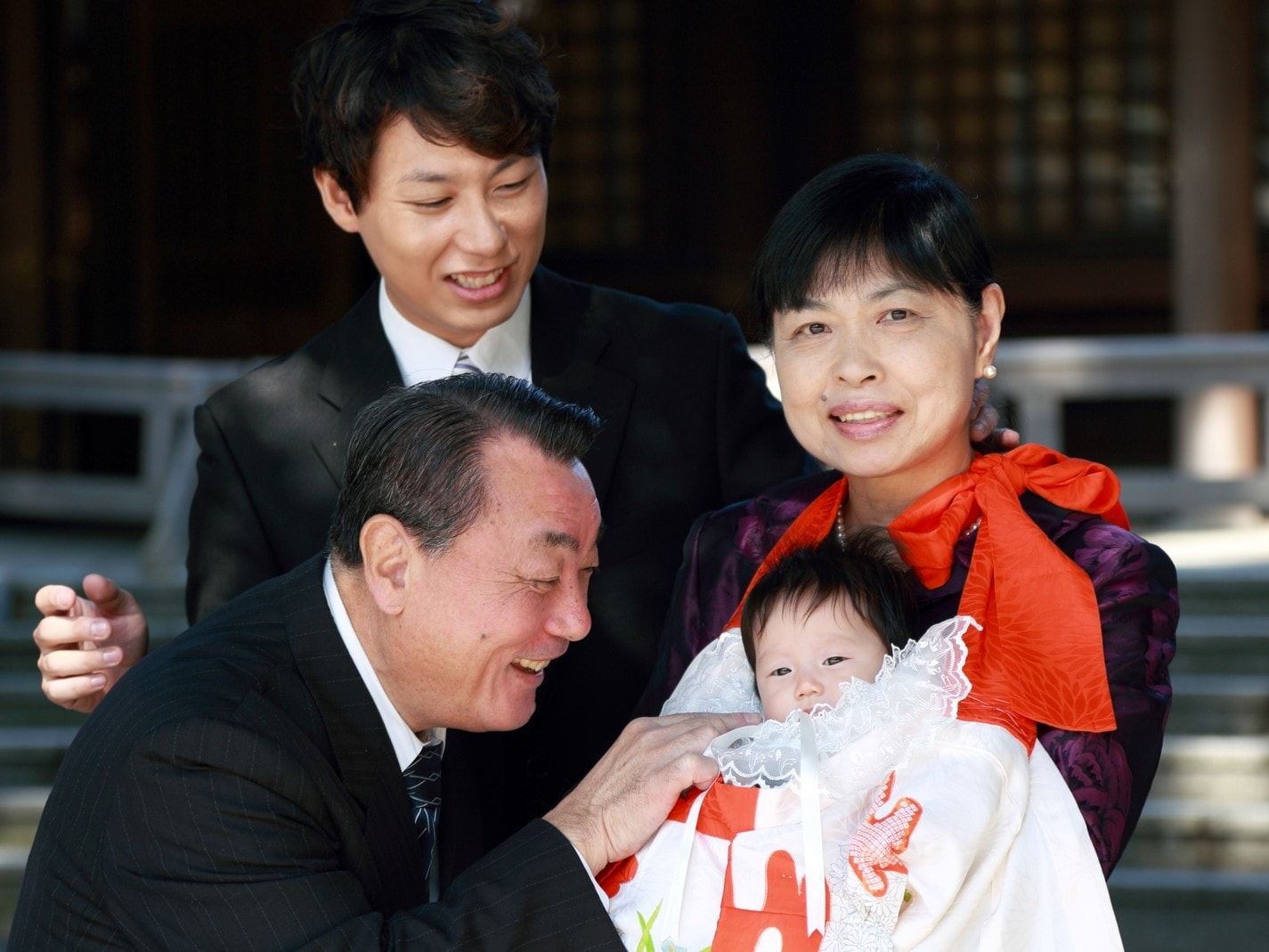 セレモニードレス 新生児 超ロング丈 ベビー お宮参り お食い初め