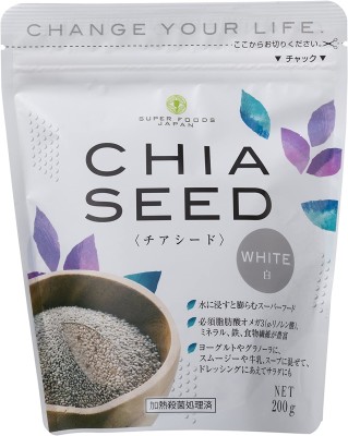 SUPER FOODS JAPAN「チアシード ホワイト」（出典：Amazon）