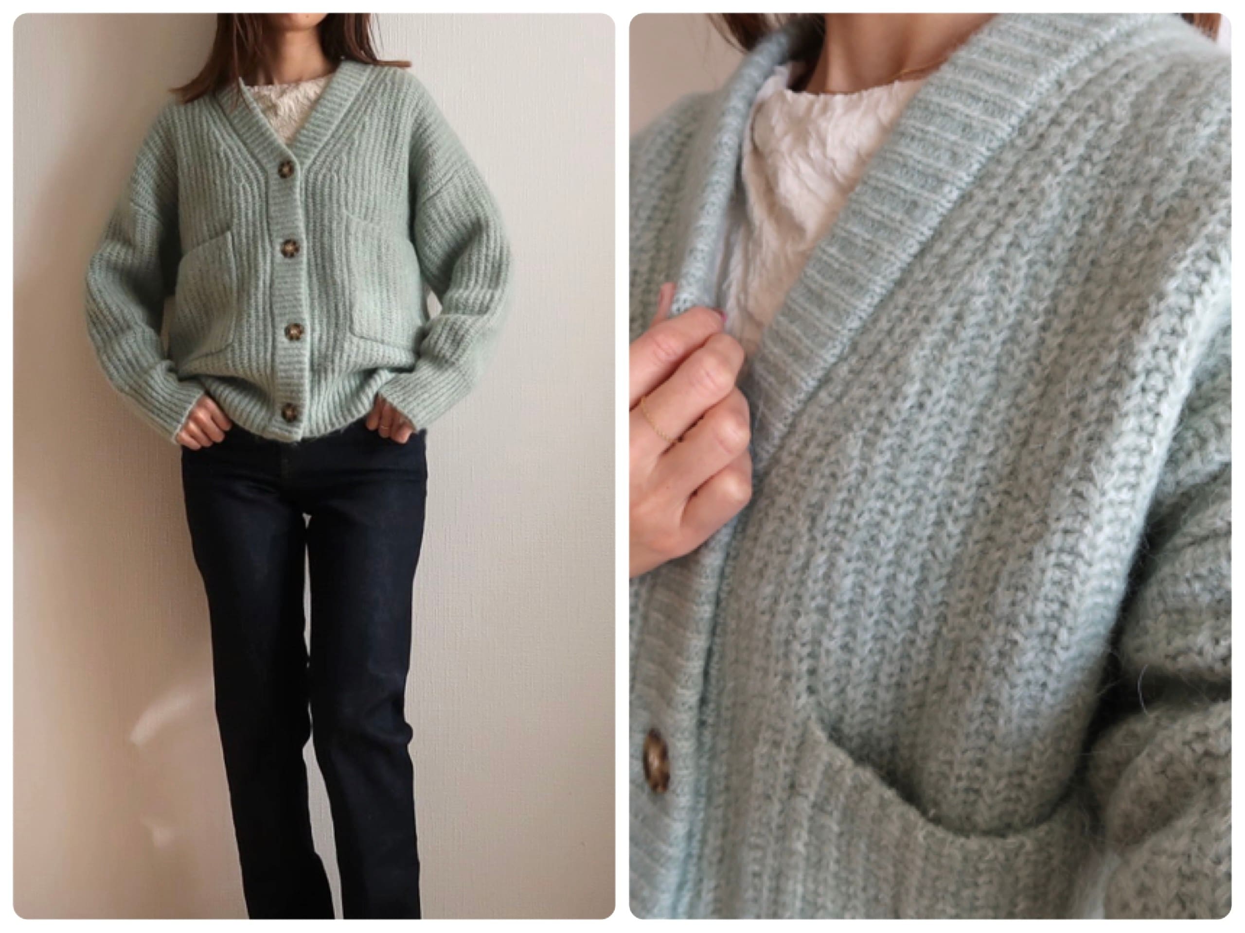 5990円！ZARAのきれい色ふんわりカーディガンが買い [レディースファッション] All About