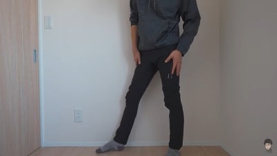 ワークマンエアロストレッチウォームクライミングパンツ