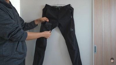 ワークマンエアロストレッチウォームクライミングパンツ
