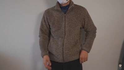 ワークマンムーブフラッシュブロックフリースハイネック