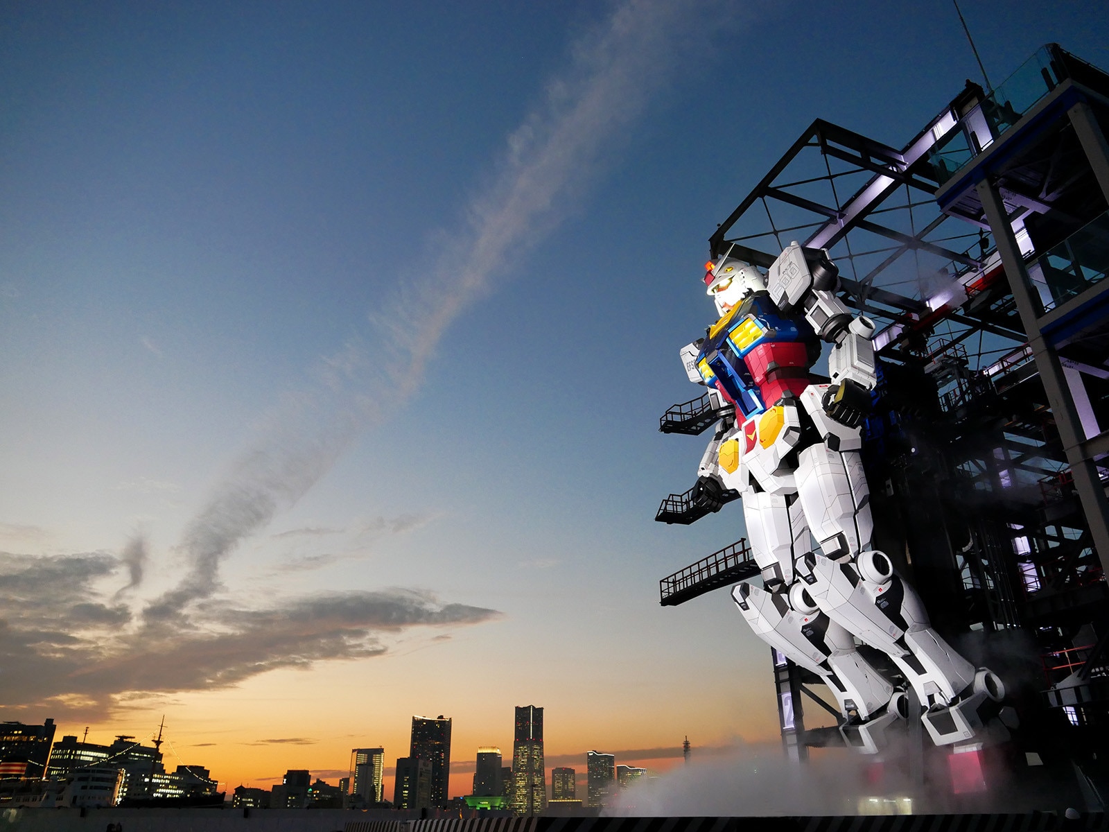 横浜で「動く実物大ガンダム」起動！“ガンダム目線”が体感できるスポットも【現地レポ】