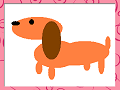 ペイントで犬を描こう1 ダックスフント編