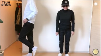 ボアスウェットパンツ