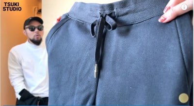 ボアスウェットパンツ