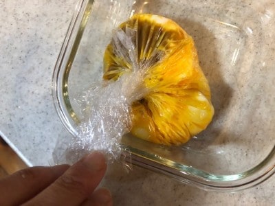 巾着にする