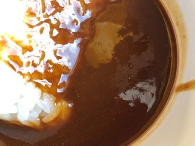 野菜と果物が溶け込んでる