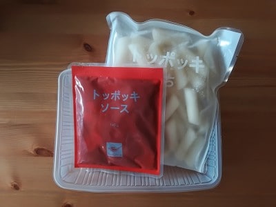 ソースとお餅