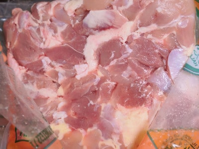 業務スーパー冷凍鶏肉「ブラジル産鶏もも正肉」