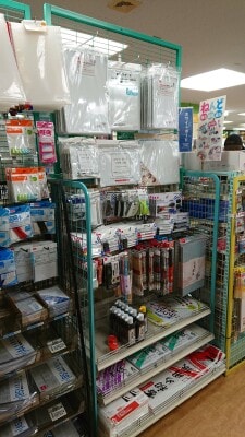 ダイソーの「ホワイトボード」の売り場
