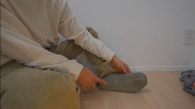 滑り止めが付いていることで耐久性もアップ