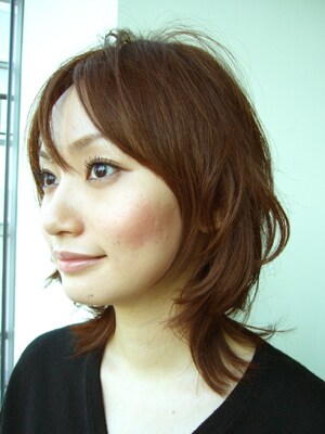 艶感アップヘアカラー