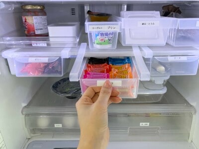 冷蔵庫内のデッドスペースを活用できる人気アイテム