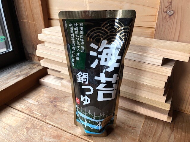 カルディの「有明海産海苔使用　海苔鍋つゆ」