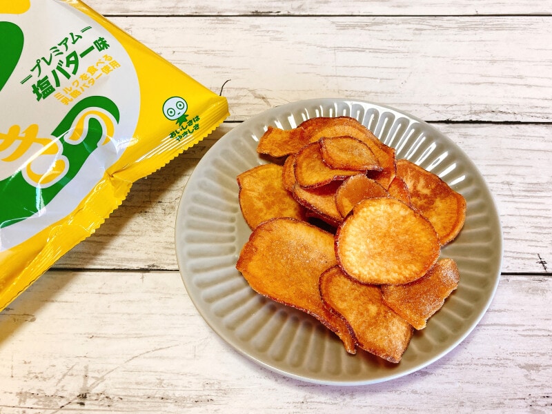 お菓子まとめ売りセット　おさつどきっ　塩バター　プレミアム　80袋 コストコ（Costco） UHA おさつどきっ プレミアム塩バター味 65g × 10