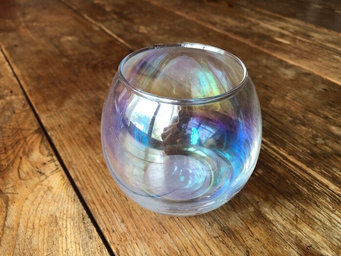 キャンドゥの花瓶「グラスベース（オーロラスフィア）M」