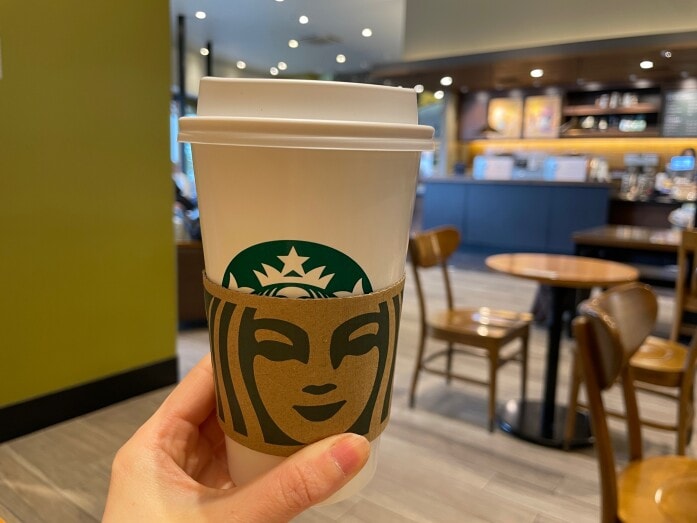 スタバ　ミルク