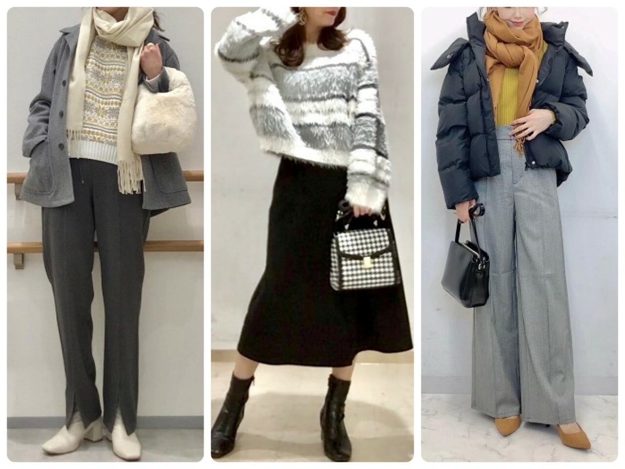 ユニクロ/GU中心にボトムス10点！全てレディースL/LL（73前後）サイズ