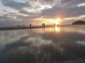 「日本のウユニ塩湖」父母ヶ浜で、幻想的なリフレクション写真と美しい夕陽を楽しもう／香川