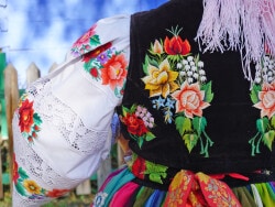 マヤの手刺繍マント　民族衣装 マヤの手刺繍マント 民族衣装