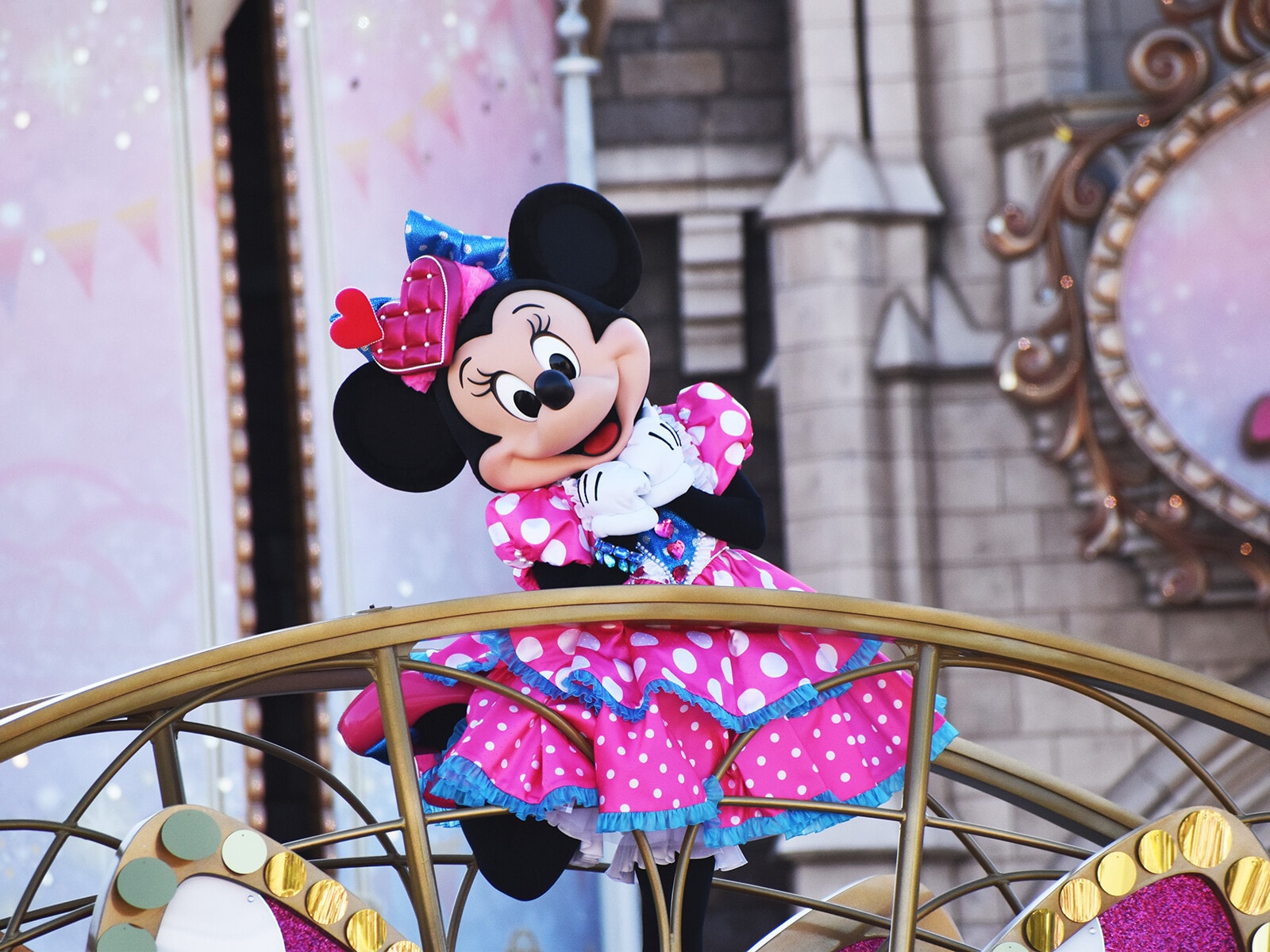 チケットホルダー 挙げる ミニーちゃん ディズニー