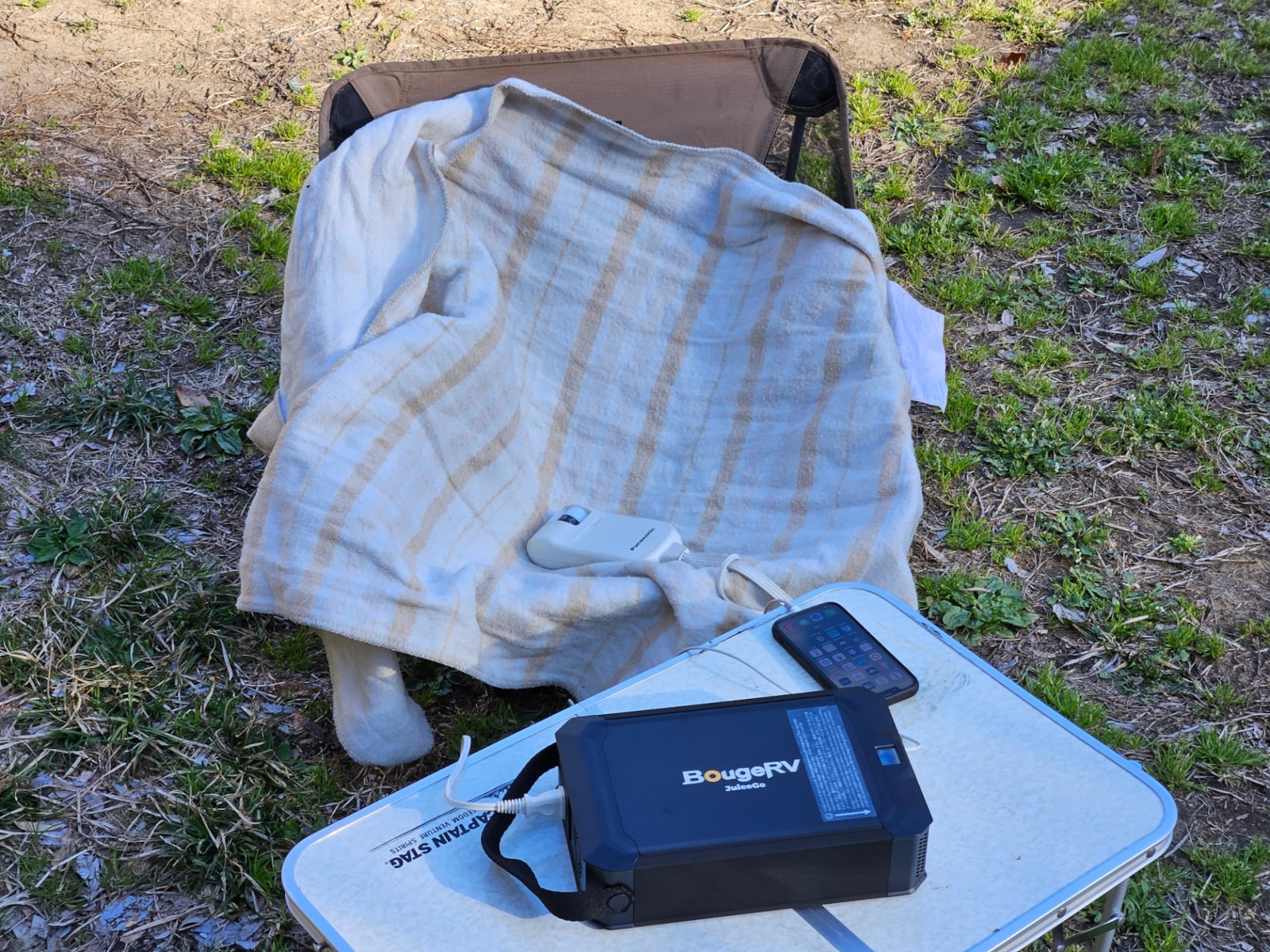 かばんに入る超小型ポータブル電源「BougeRV JuiceGo」は防災