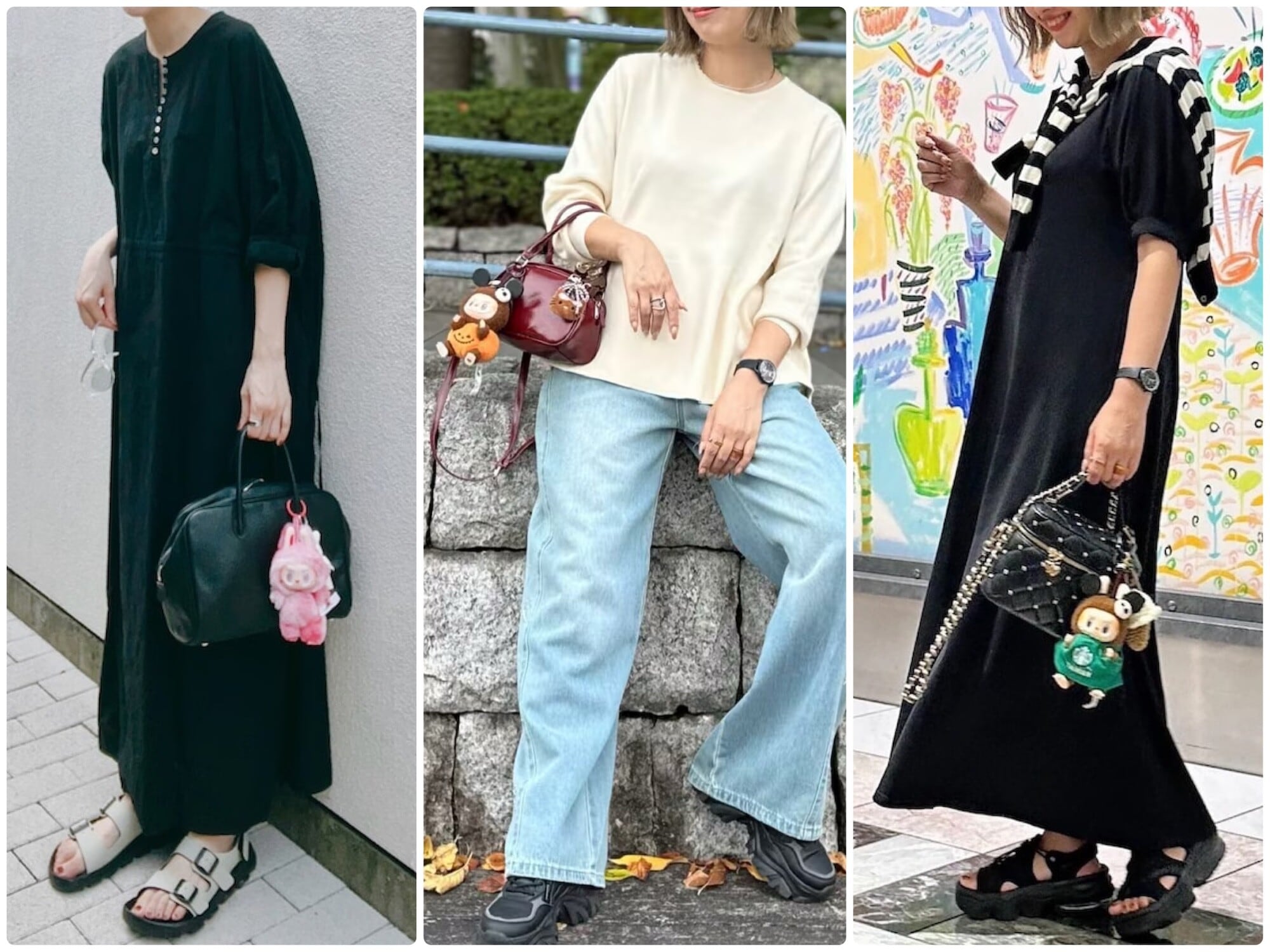 世界中で大人気の「ラブブ」をバッグチャームに！ 大人かわいい