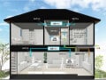 住友林業のオリジナル全館空調『PRIME AIR』なら、エアコン1台で家がまるごと快適に！  