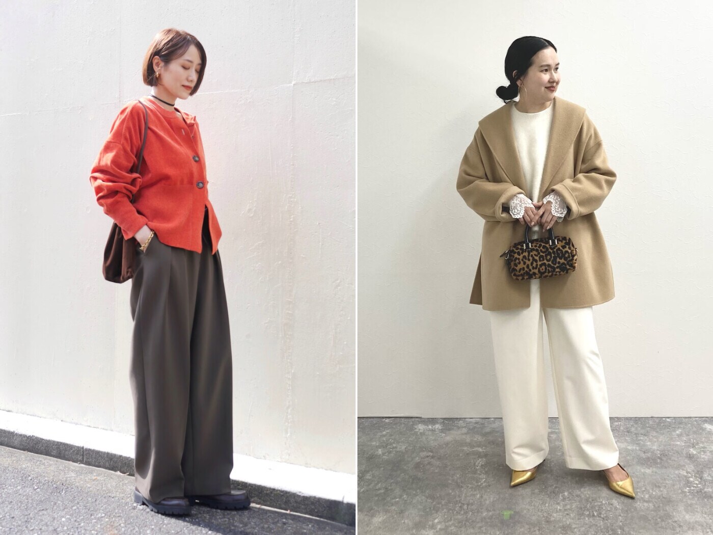 11月は「暖色×重ね着スタイル」がおすすめ！ 冬本番前に取り入れたい