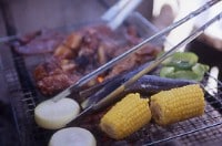 サイパンでビーチ・バーベキュー