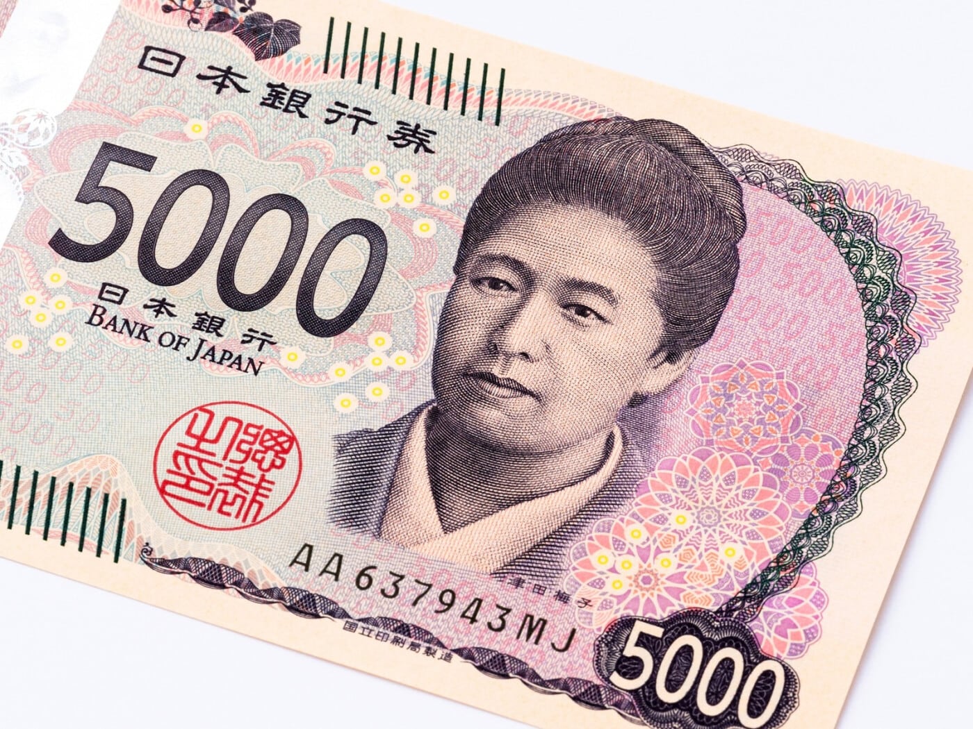 ３つで5千円

汚れ傷あり。
受け渡し大分市 津田梅子の五千円札が「4万4000円」に化けた！額面の8倍以上の価値が
