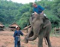 三国が接するチェンライのリゾート