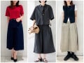 【ユニクロ】今年のトレンドはキュロット！ 40代女性が今っぽく着こなす「初夏のキュロットコーデ」4つ