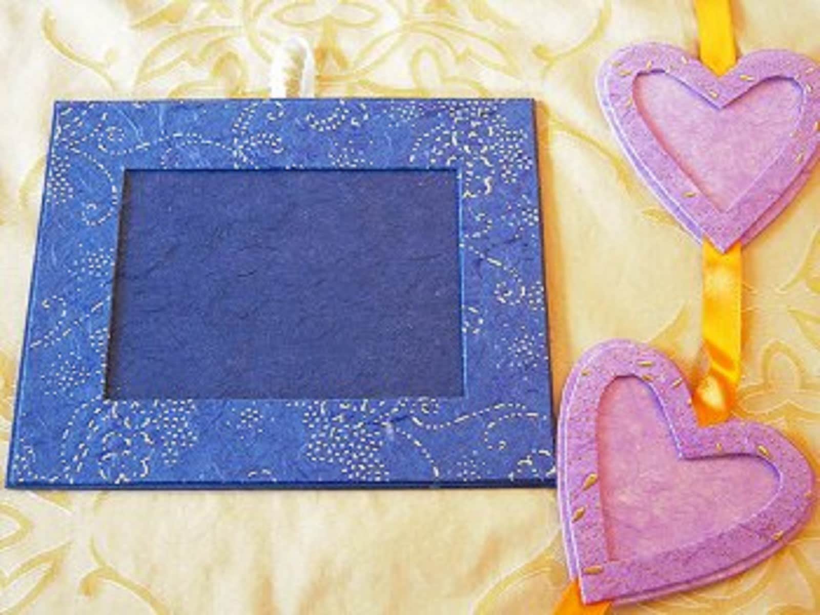 【ハンドメイド】 手作りフォトフレーム 手作り写真立てアイデア〜思い出作りやプレゼントにもってこいの製作