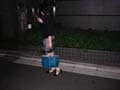 女が夜道でつけられる時（前編）
