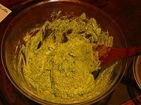 小麦粉を加える