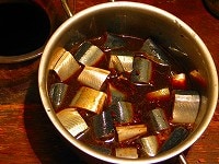 煮汁を加える
