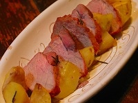黒豚モモ肉のオーブン焼き