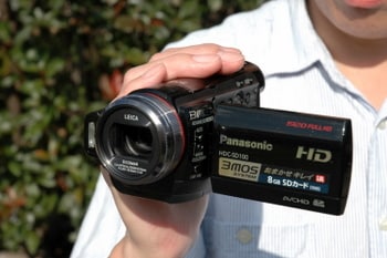 パナソニックの3MOSビデオカメラ HDC-SD100 [動画撮影・動画編集