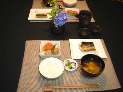 和食の基本のテーブルコーディネートパート2