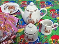 子供の誕生日ティーパーティ