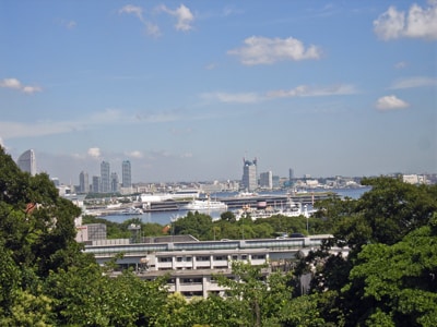 港の見える丘公園からのながめ