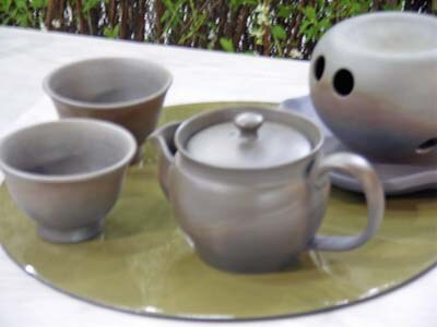 茶器と茶香炉