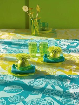 7/10 夏から秋へ フランスの逸品テーブルクロス [テーブル