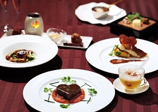 大阪でチョコレートディナーでバレンタイン