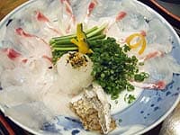 鯛お造り