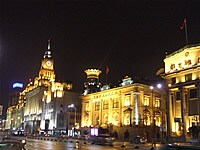 上海外灘の夜景