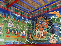 ラマユル・ゴンパの壁画