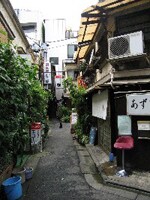 門前仲町の路地裏